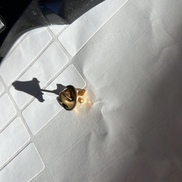 Angel pin 10k gold plated Angel lapel Pin by Ballou Regg’d.Excellent condition - Picture 7 of 9